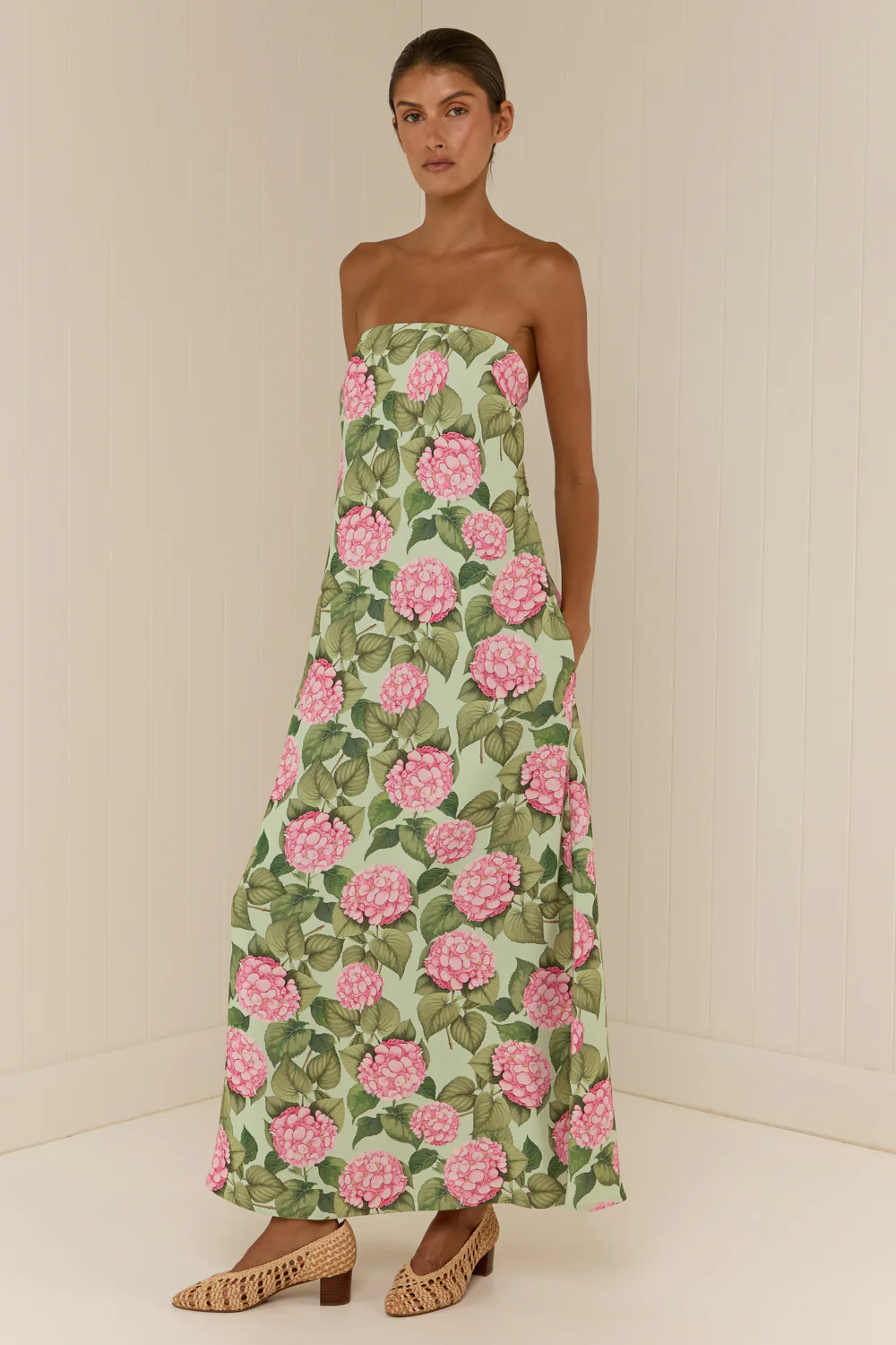 Alessia Dress Pink Jardin - Image 3
