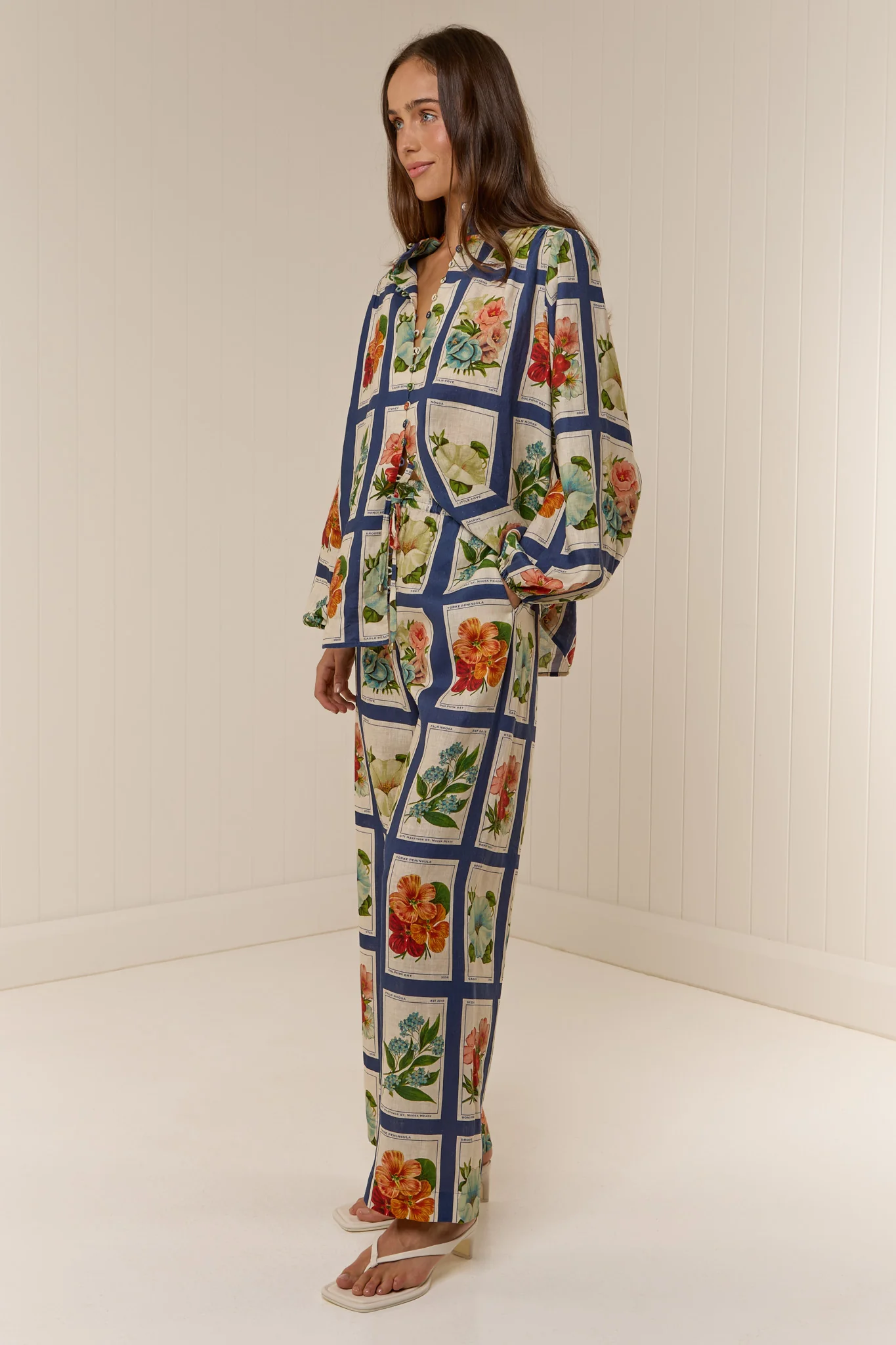 Bella Blouse Vintage Botanical - Image 3