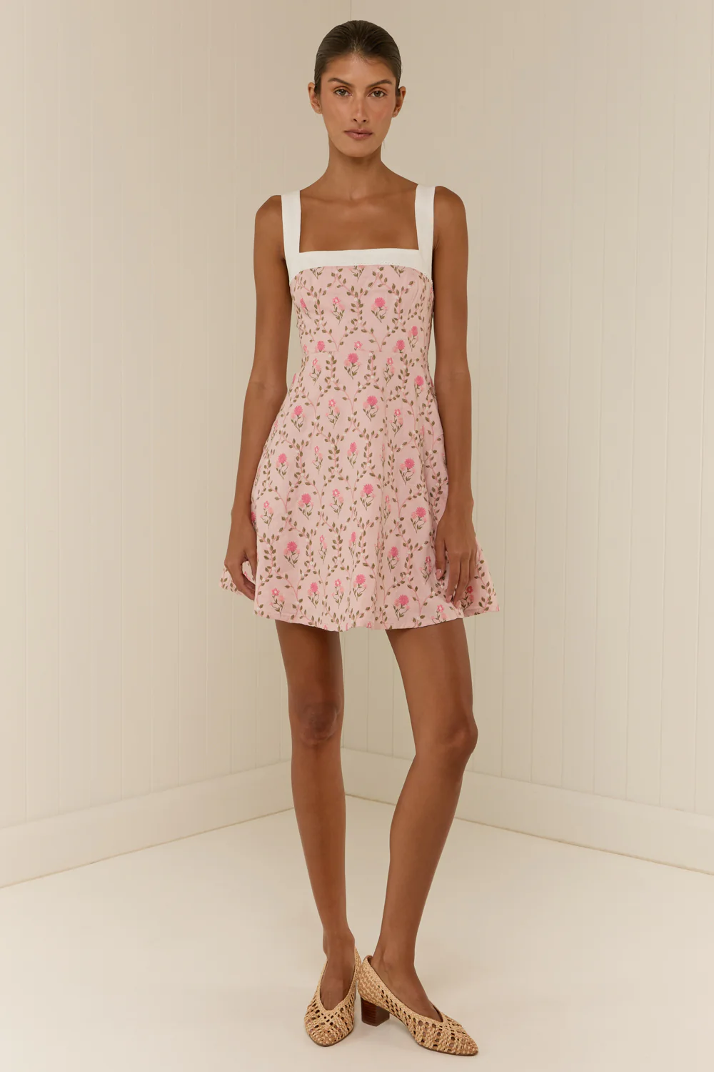 Daphne Mini Dress Luxembourg Tile - Image 4