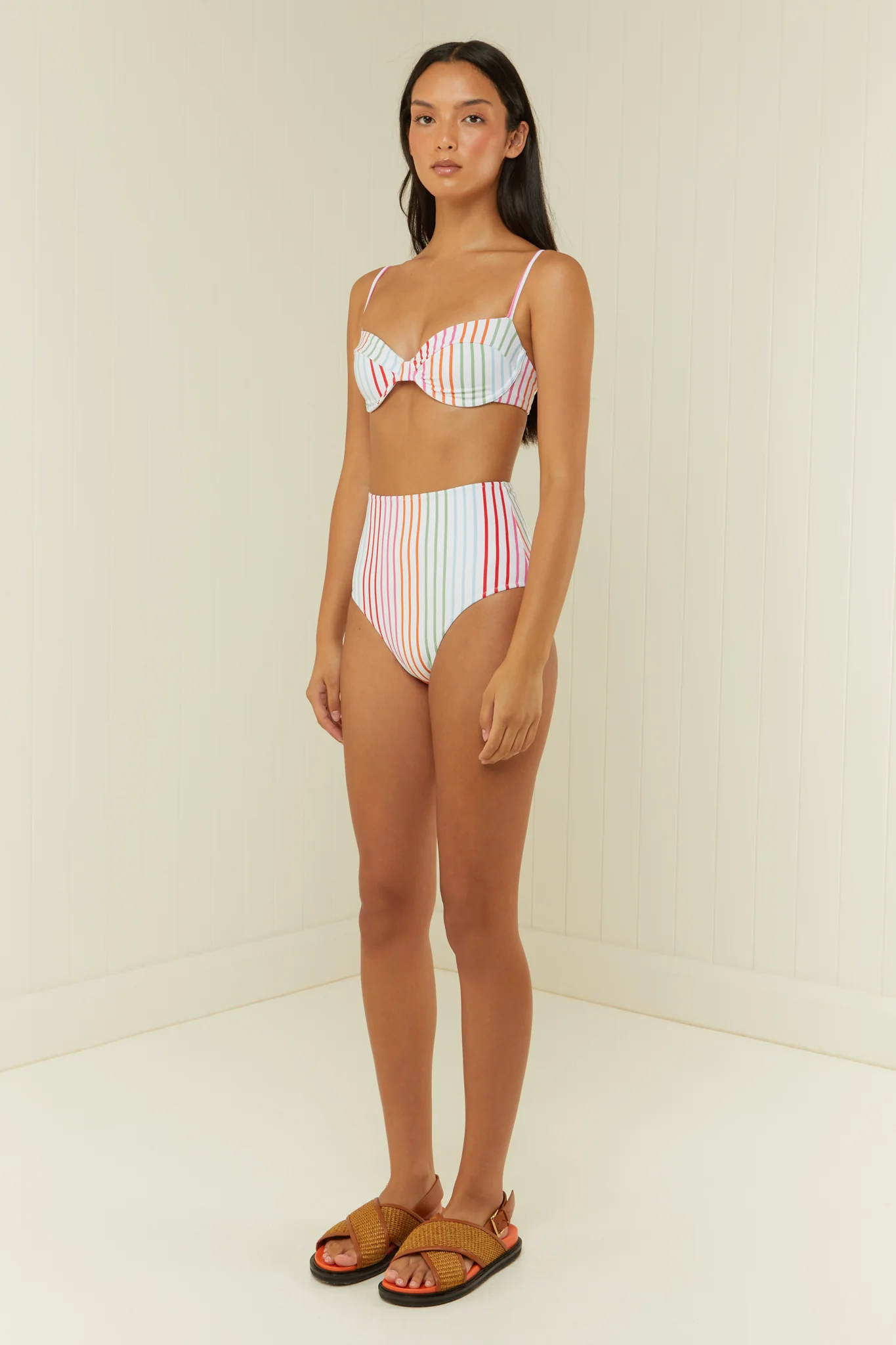 High Waist Bikini Bottoms - Image 4