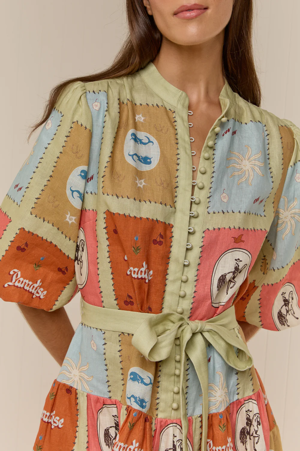 Ruba Mini Dress Maya Tile - Image 5